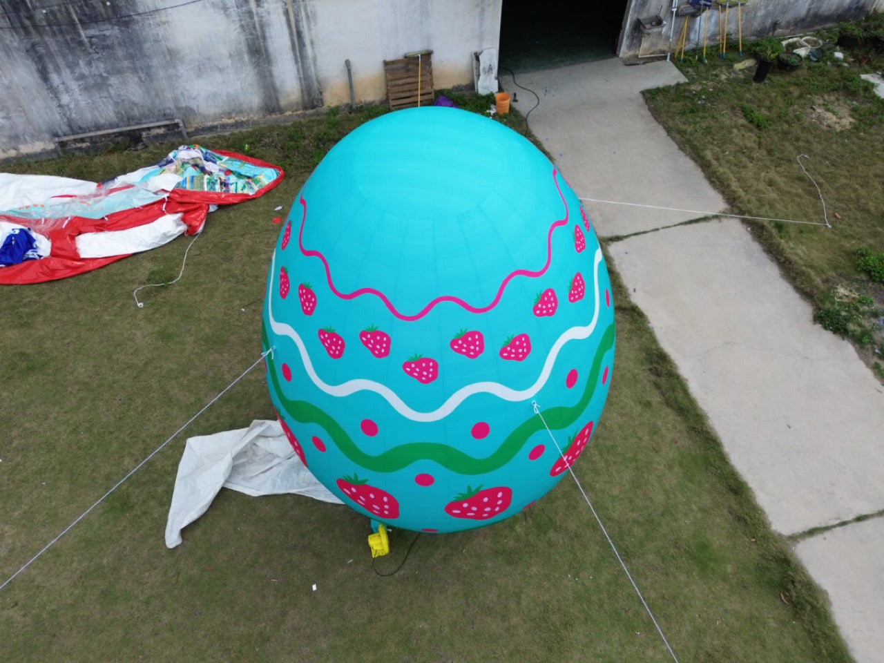 Halloween party decoration inflatable Easter eggs