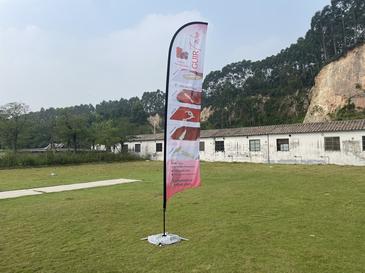 Custom Feather Flags Marketing 3m