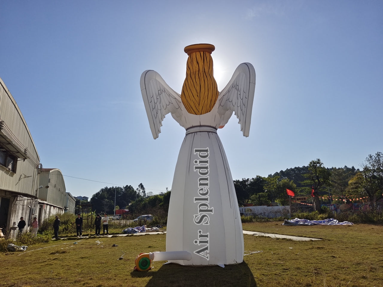 Giant Inflatable Figure Angel For Religion Events