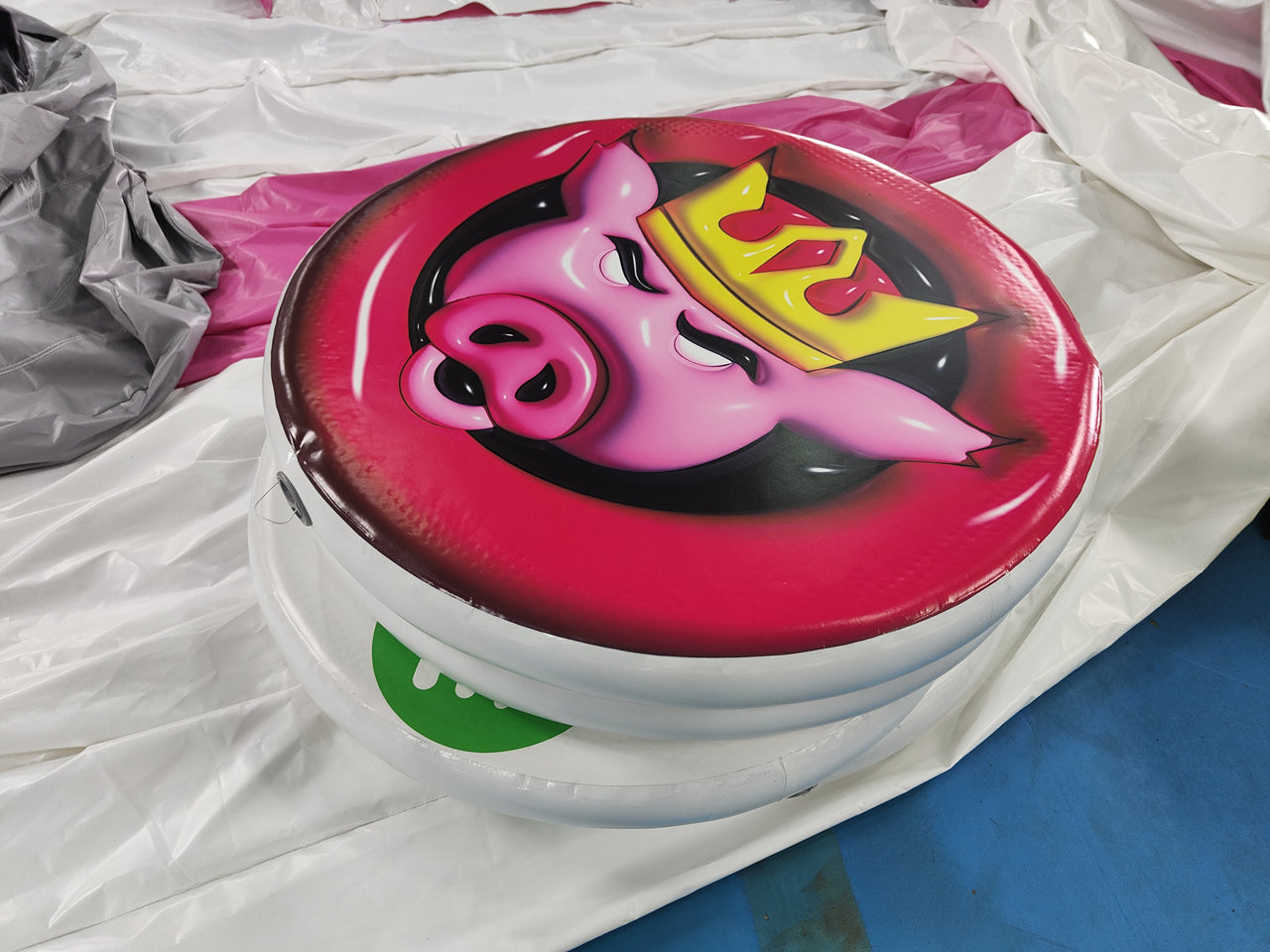Inflatable Vinyl Record Long Play Disc For Spotify