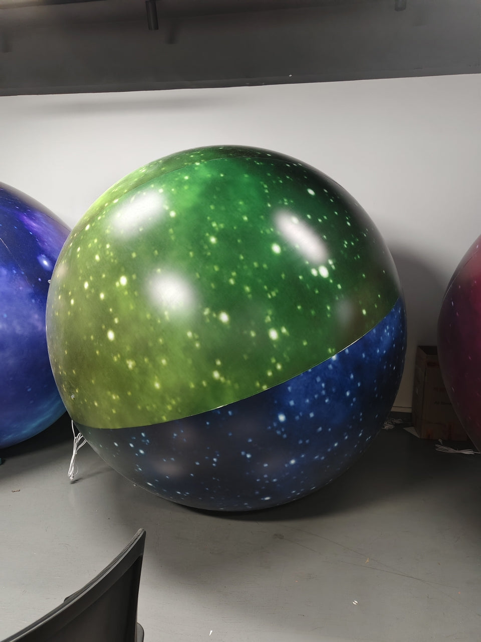 Space Themed Hanging Inflatable Planets Decoration