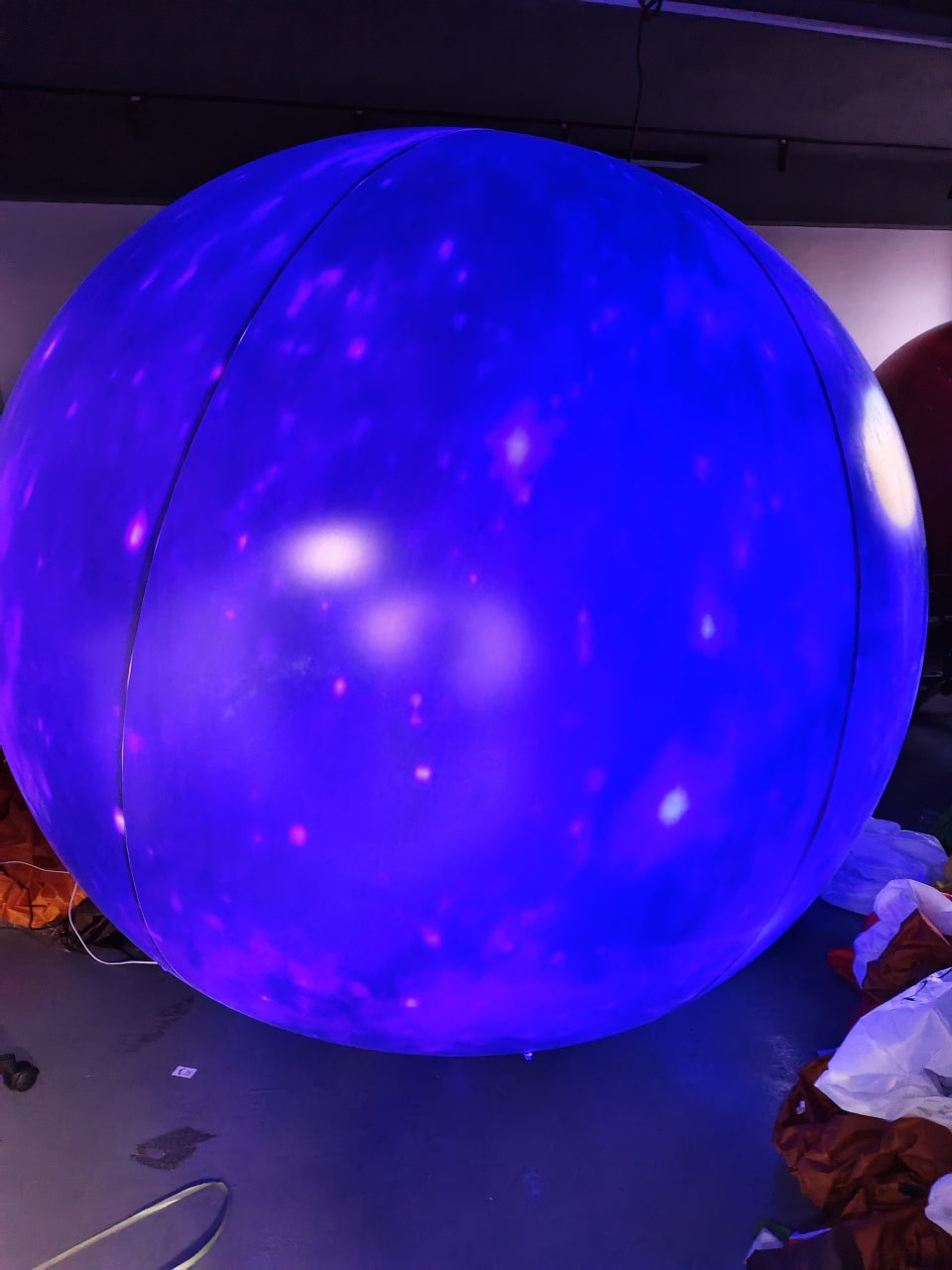 Space Themed Hanging Inflatable Planets Decoration
