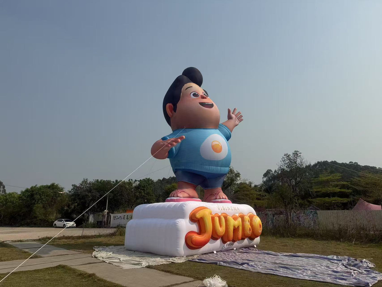 Outdoor Party Decoration Inflatable Airman in USA