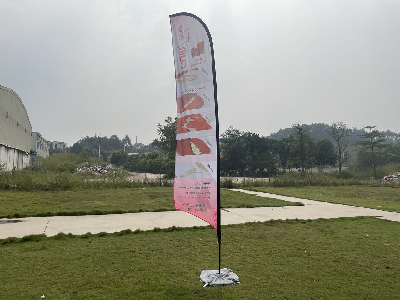 Custom Feather Flags Marketing 3m