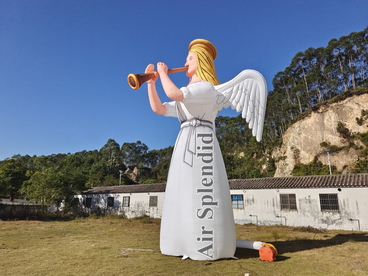 Giant Inflatable Figure Angel For Religion Events