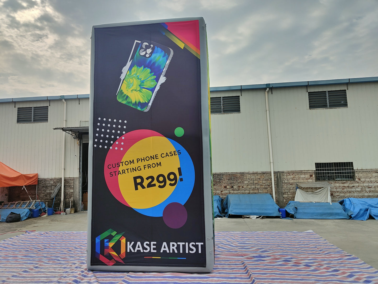 Inflatable Billboard 4-Sides Printing Marketing