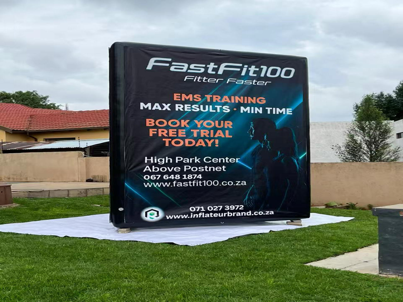 Inflatable Billboard For South Africa