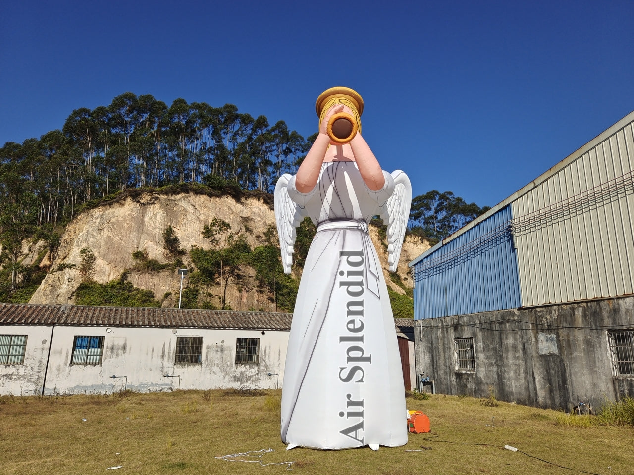 Giant Inflatable Figure Angel For Religion Events