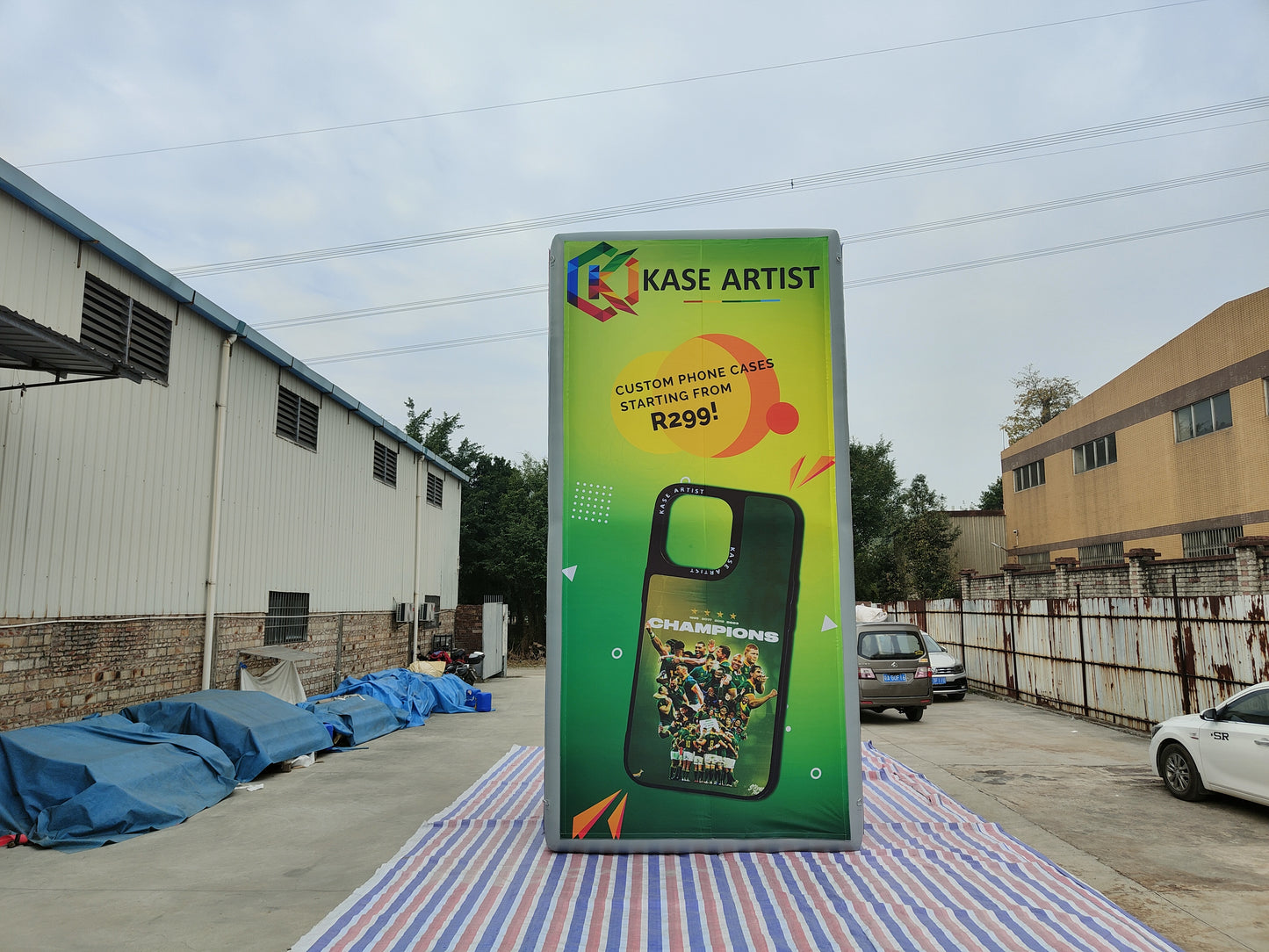 Inflatable Billboard 4-Sides Printing Marketing