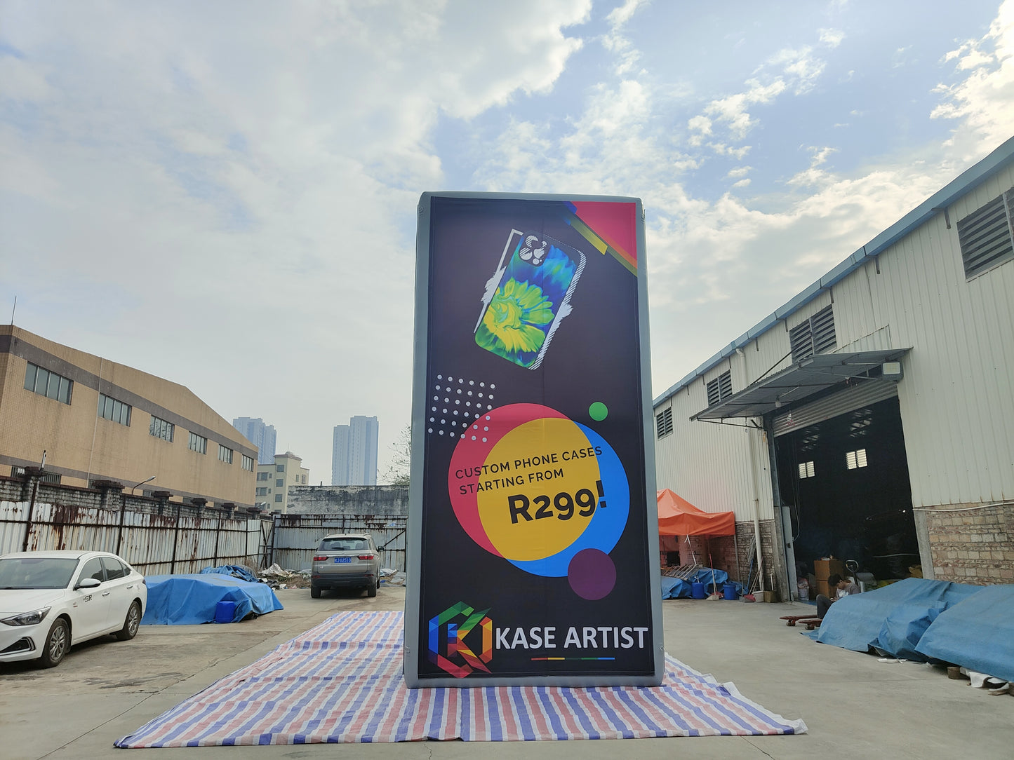 Inflatable Billboard 4-Sides Printing Marketing
