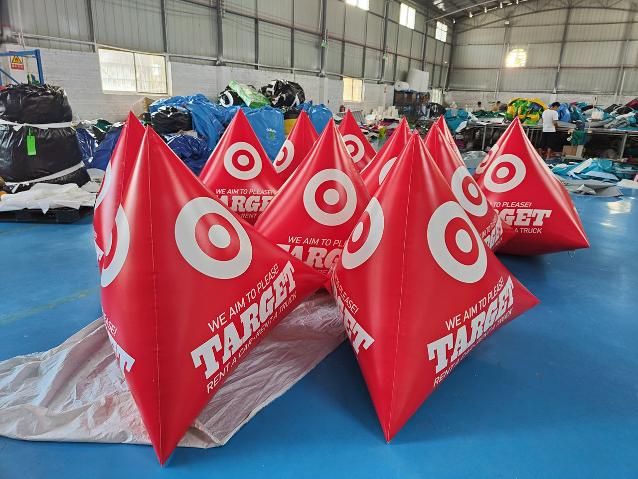 Custom Pyramid Sailing Marker Buoys