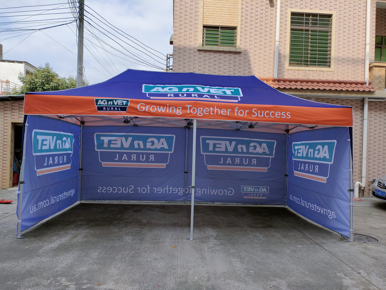 6*3 Custom Heavy Duty Pop Up Canopy