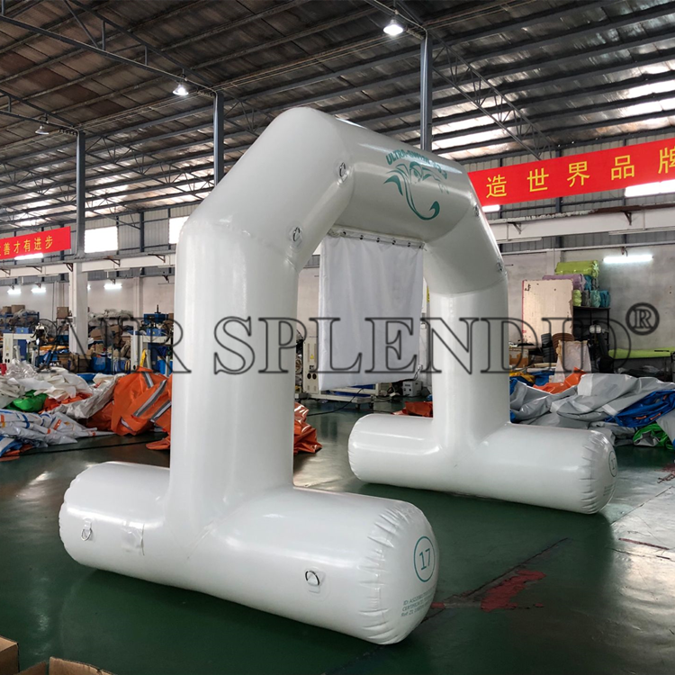 Custom Inflatable Open Water Swimming Race Marks Archway