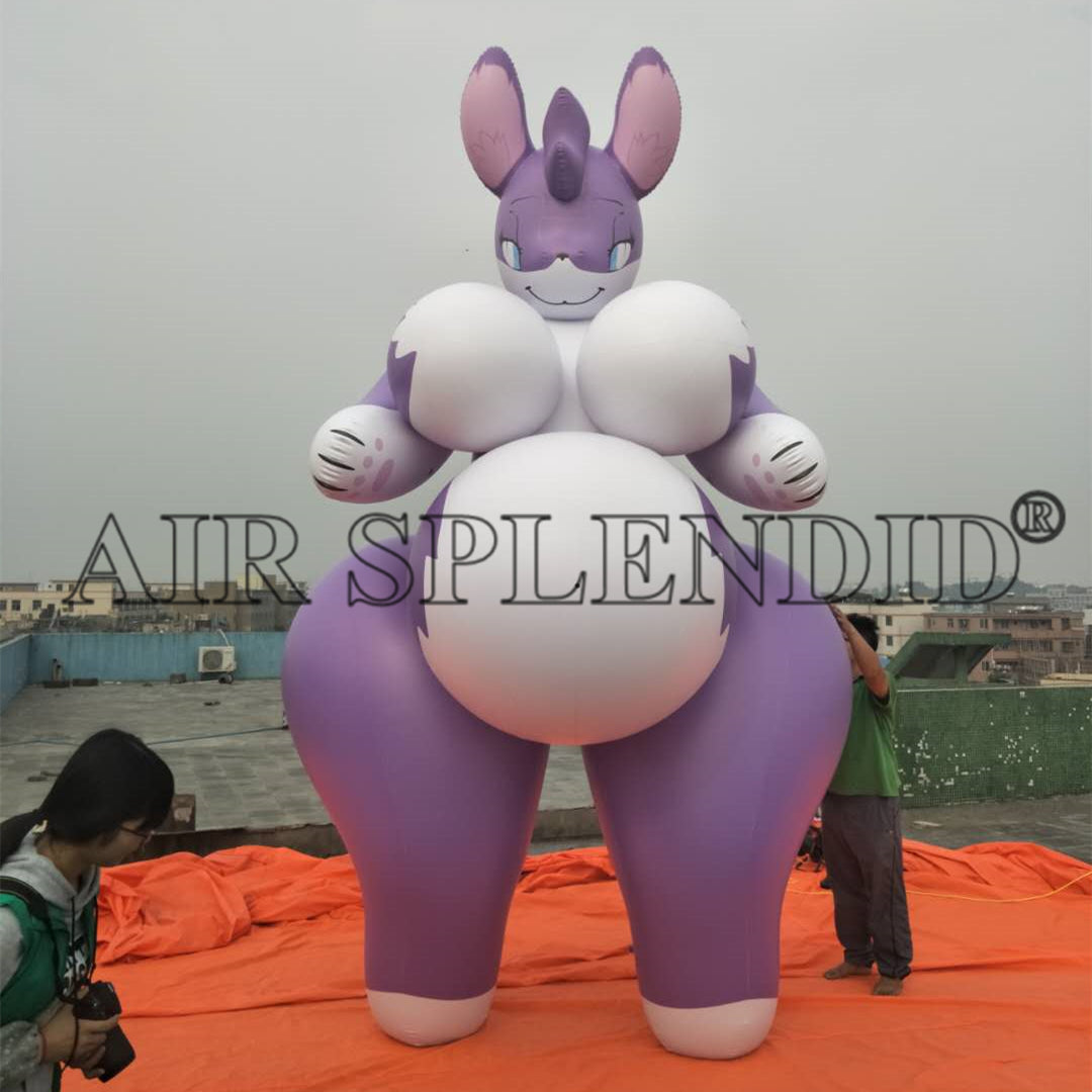Giant Inflatable Sexy Lady Cartoon Parade Balloons