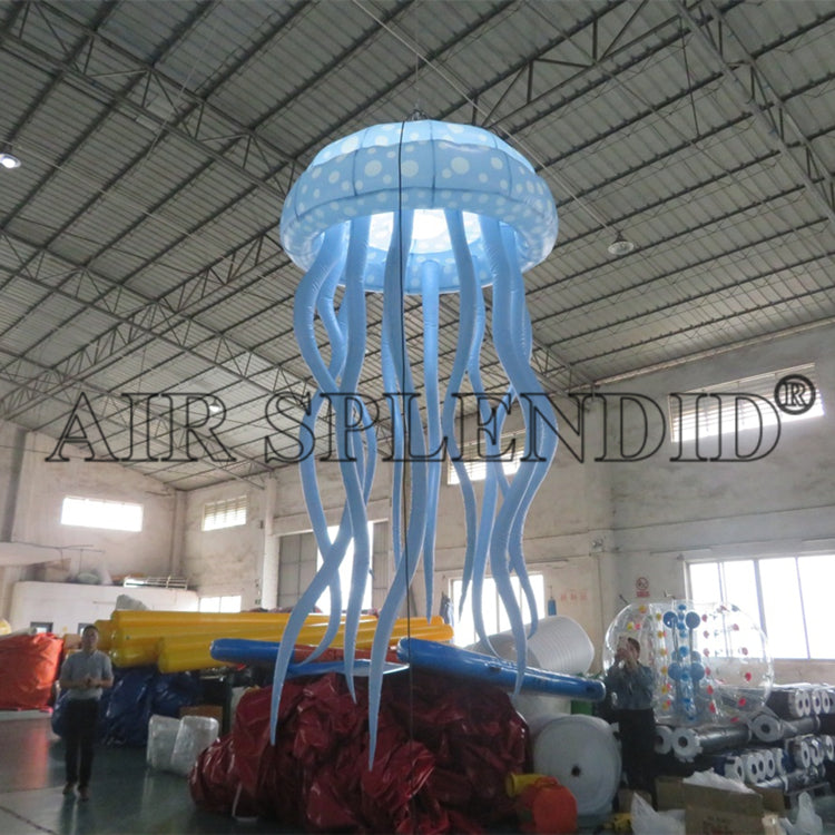 Inflatable Jellyfish LED Lighting Event Stage Decoration