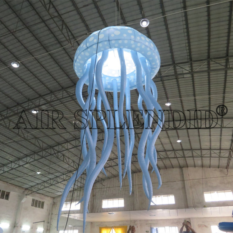 Inflatable Jellyfish LED Lighting Event Stage Decoration