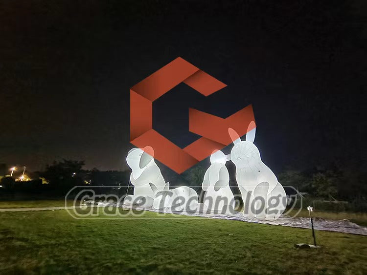 LED Lighting Inflatable Rabbit