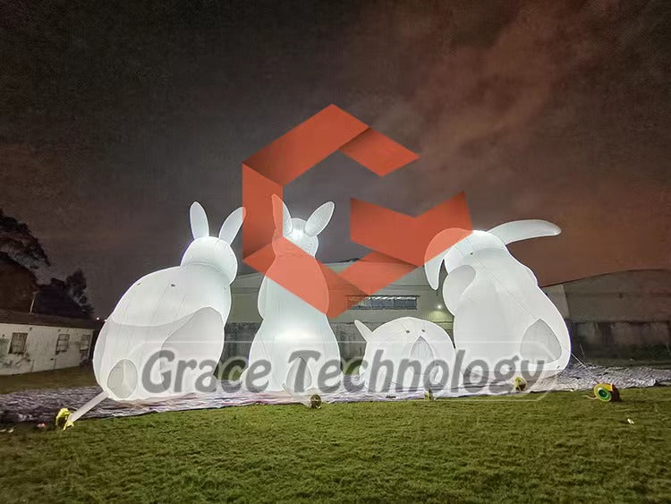 LED Lighting Inflatable Rabbit