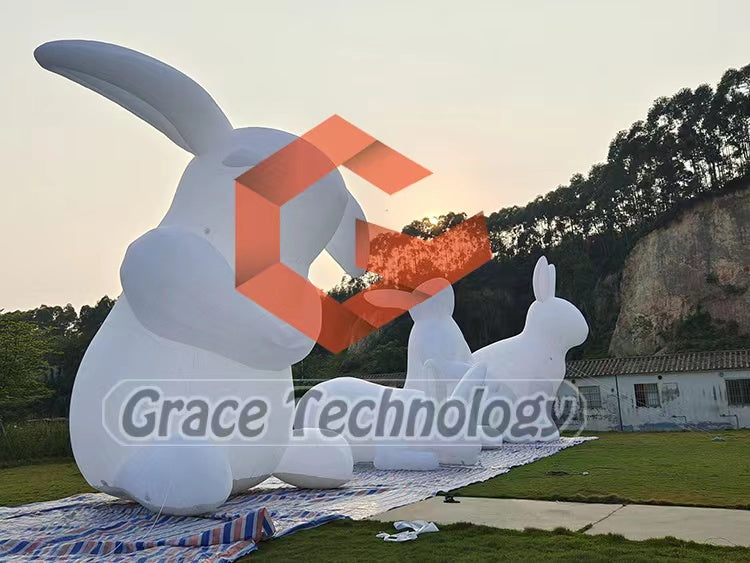 LED Lighting Inflatable Rabbit