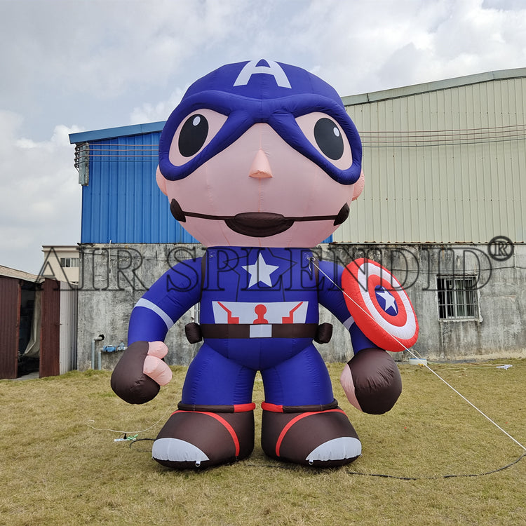 The American Capitain Inflatable Marvel Figures