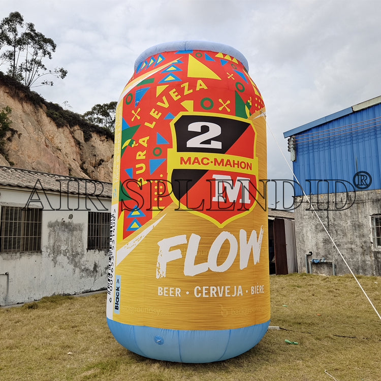 Inflatable Fruit Juice Can Replica Advertising
