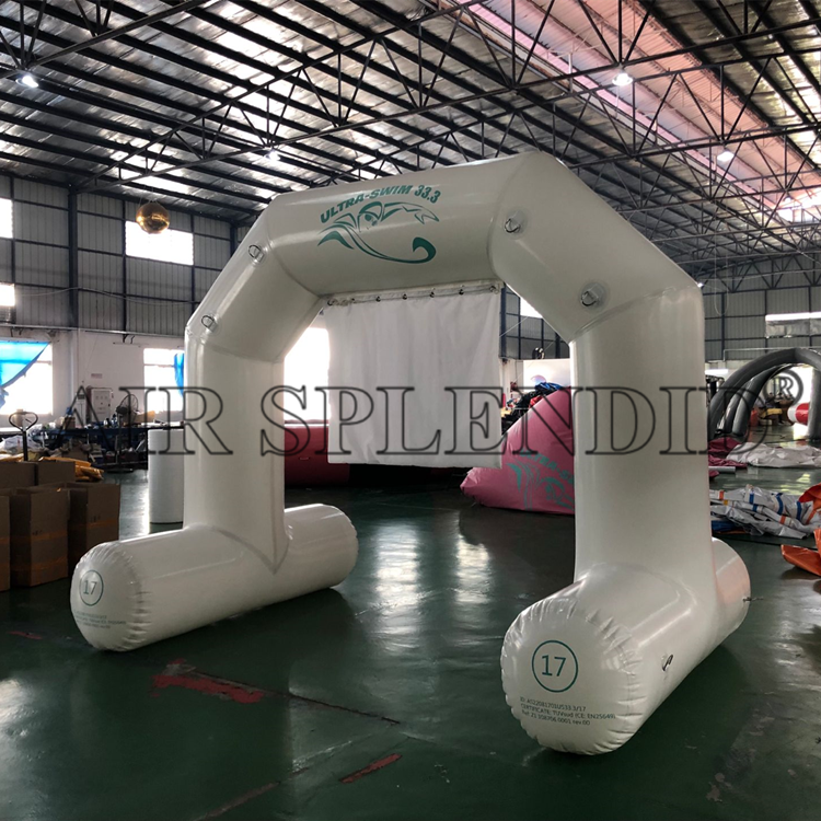 Custom Inflatable Open Water Swimming Race Marks Archway