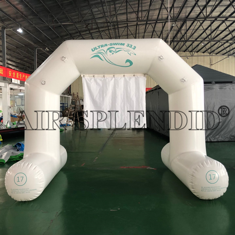 Custom Inflatable Open Water Swimming Race Marks Archway