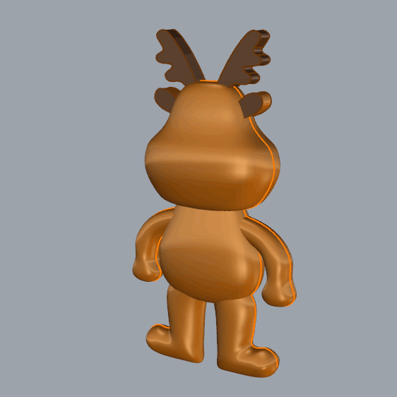 Giant Inflatable Deer Cartoon PVC Helium Parade Balloons