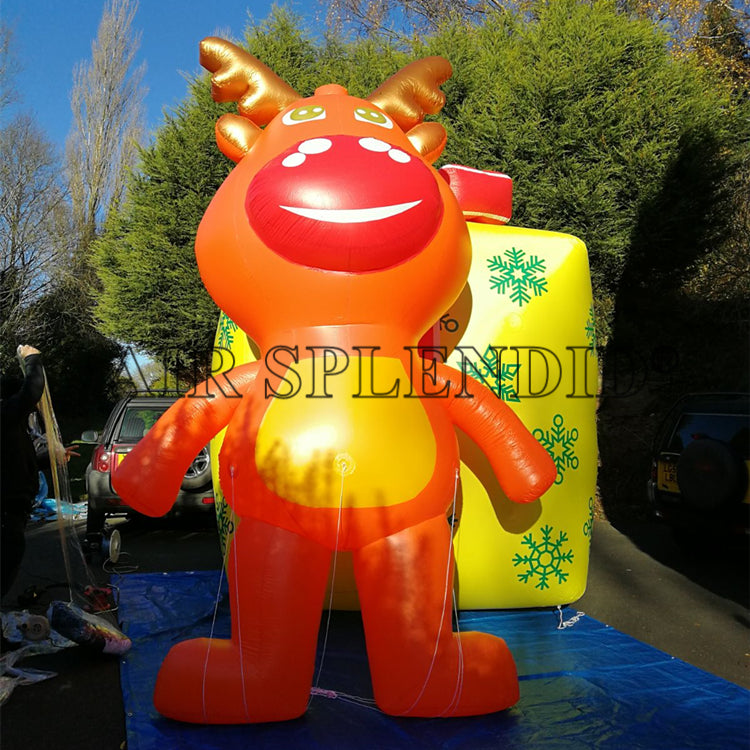PVC Helium Balloons Inflatable Animals Deers Parade Cartoons