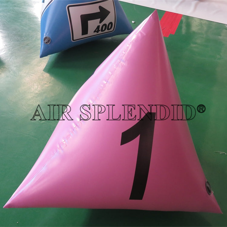 Custom Pyramid Inflatable Yacht Racing Marker Buoys Regatta Race Marks