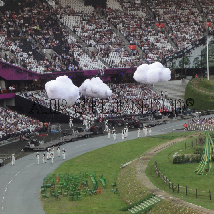 Inflatable Snow Decoration PVC Helium Parade Balloons Snow