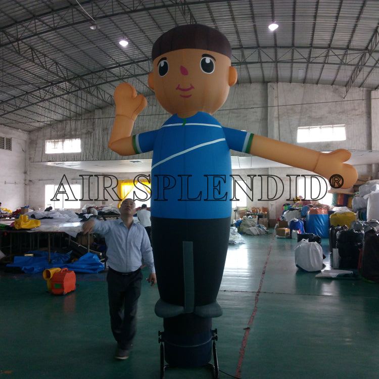 Inflatable Wavy Tube Man Air Dancers Advertising Sky Dancers