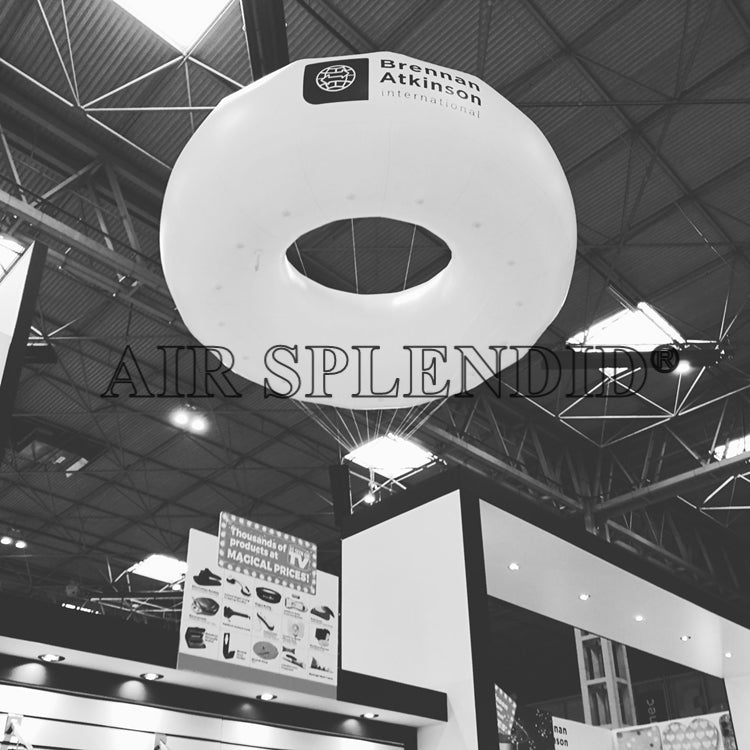 PVC Helium Donuts Balloons Marketing Inflatable Donuts Advertising