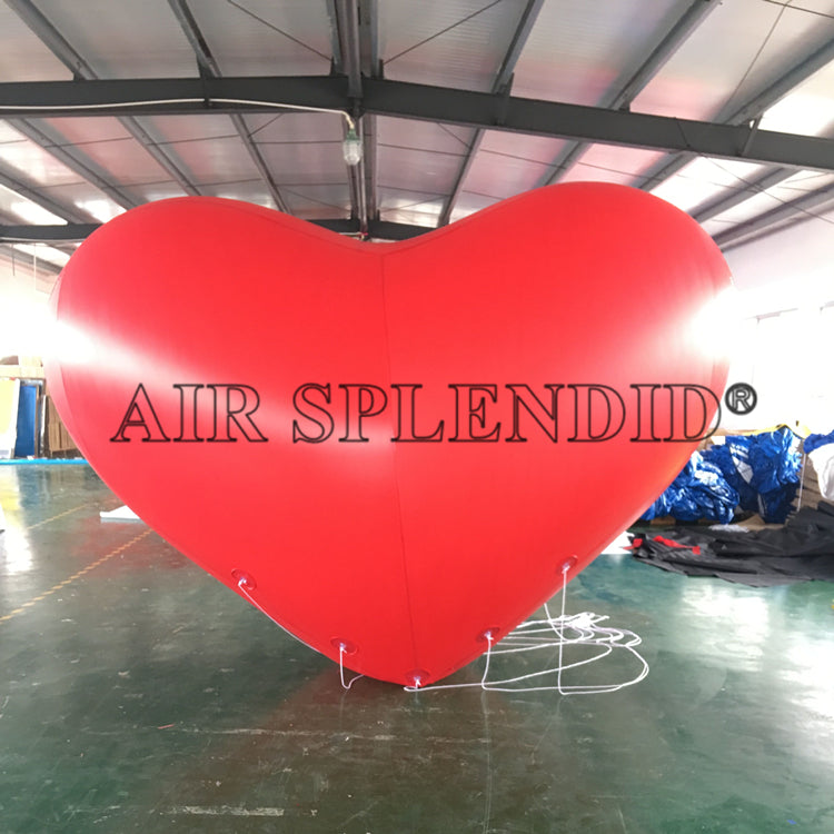 PVC Helium LOVE HEART Balloons Inflatable LOVE HEART Decoration