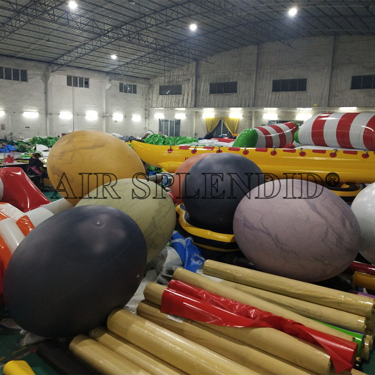 Roly-poly Inflatable Easter Eggs Festival Decoration 