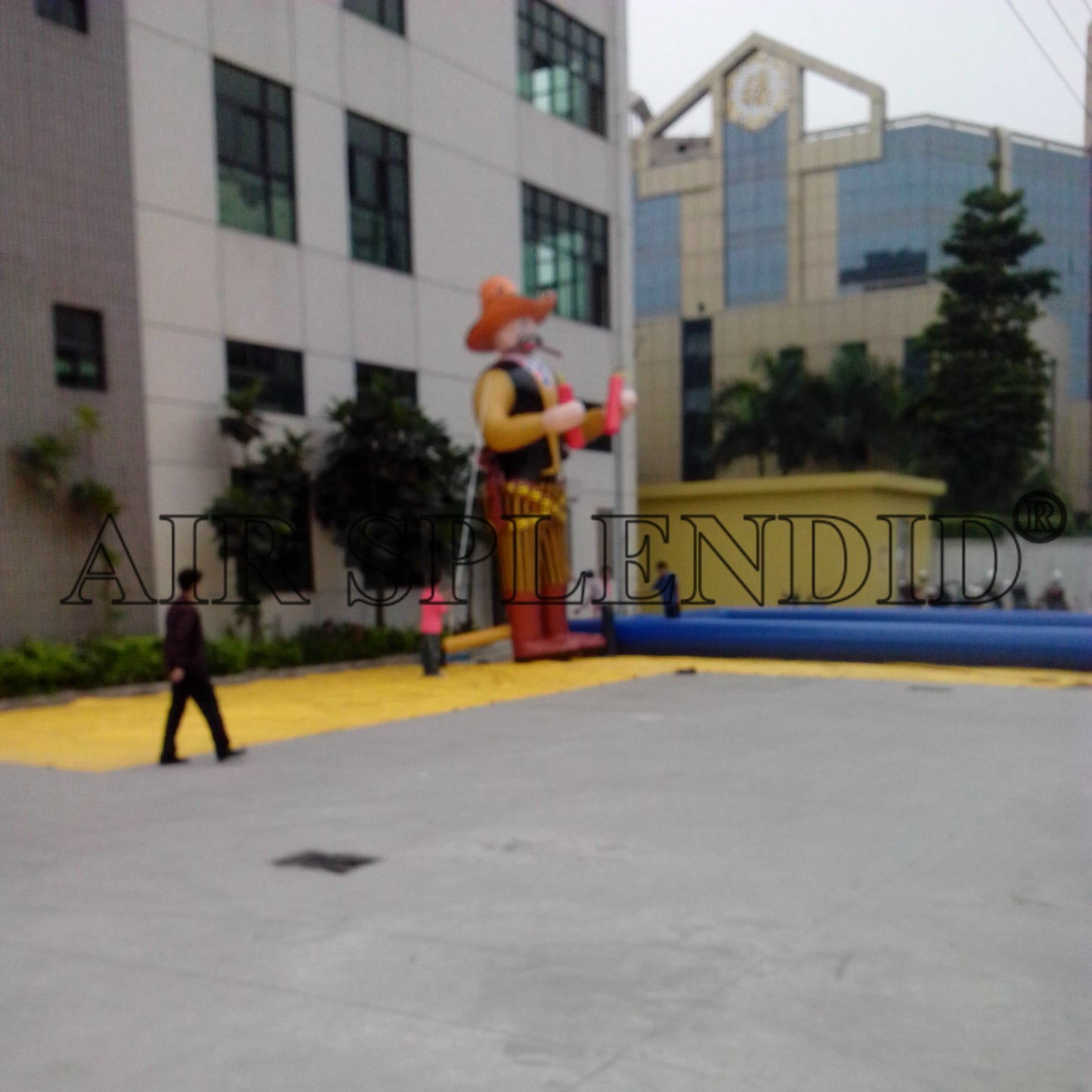 Giant Inflatable Cowboys Replicas Decoration