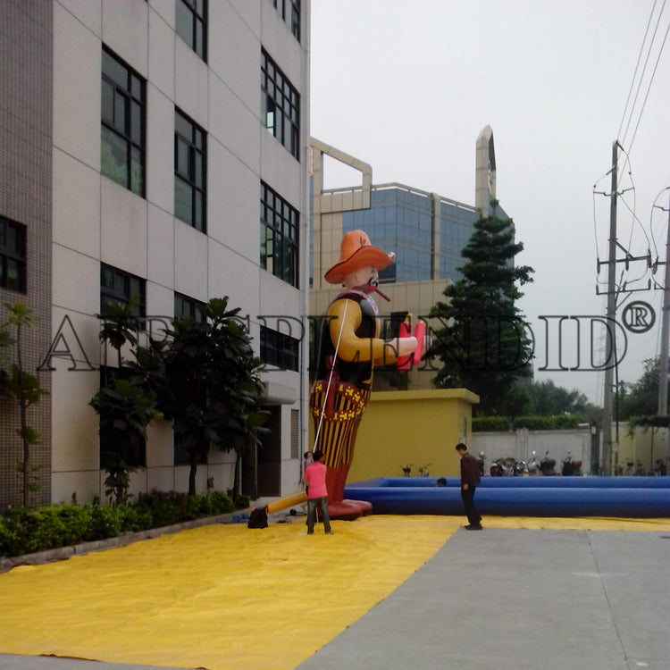 Giant Inflatable Cowboys Replicas Decoration
