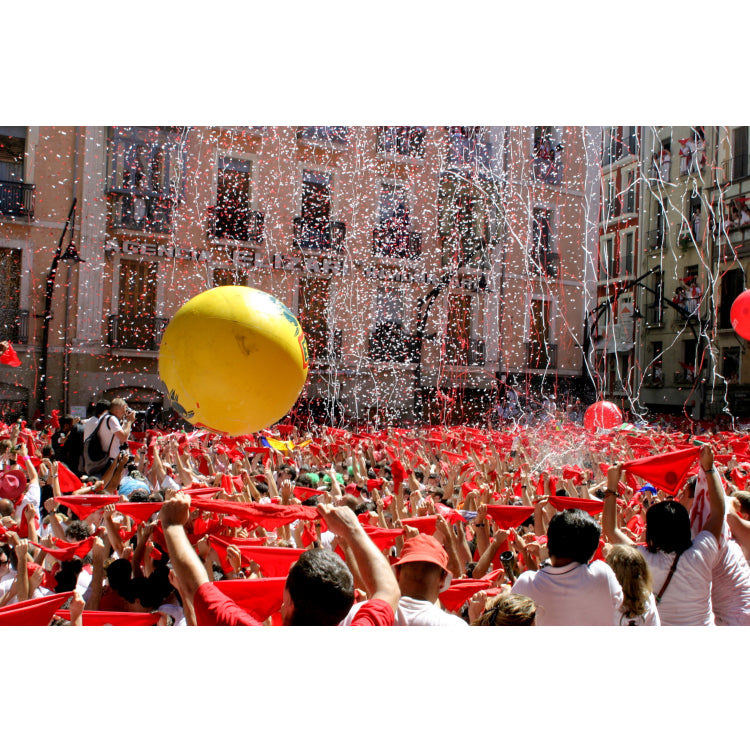 PVC Printed Crowd Surfing Balloons San Fermines Bull Running Festival