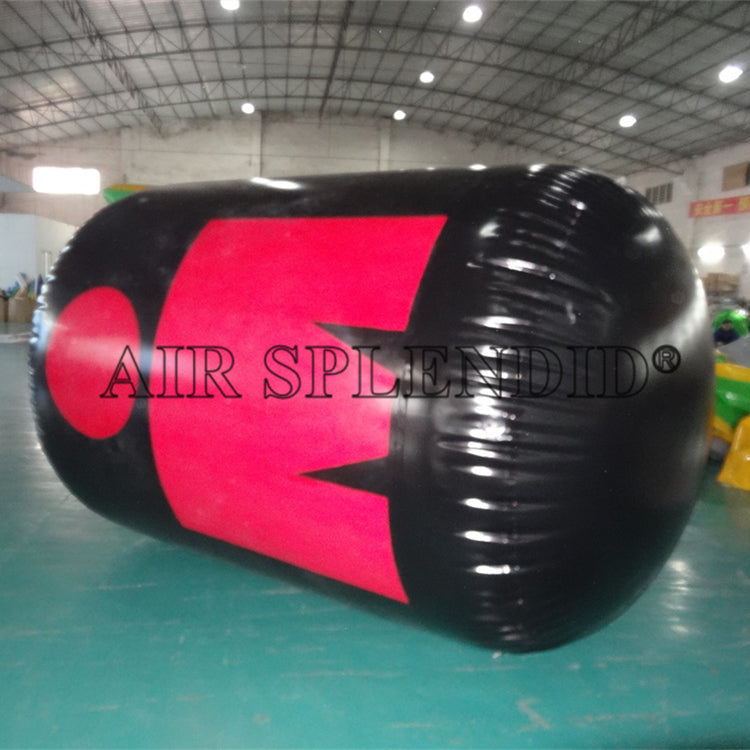 Custom Inflatable Cylindrical Iron Man Triathlon Racing Marker Buoys
