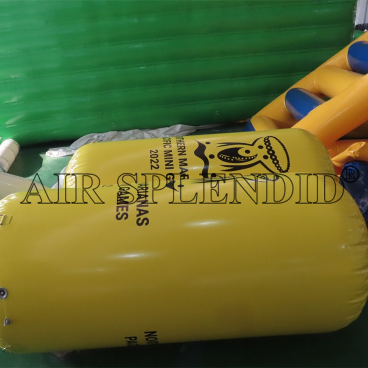 Cylindrical Inflatable Marker Buoys Advertising