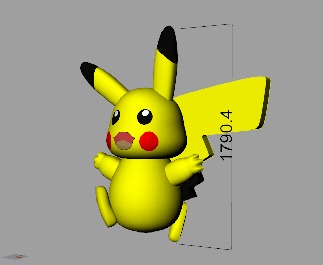 Giant PVC Helium Inflatable Pikachu Replica Parade Balloons Decoration