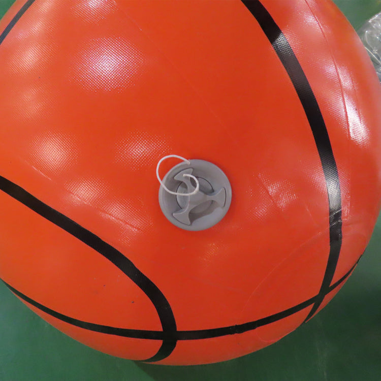 PVC Helium Giant Inflatable Basketballs Advertising