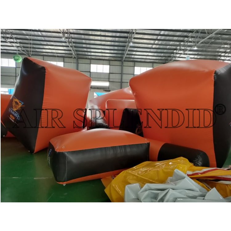 DELUXE II Inflatable Paintball Bunkers Set