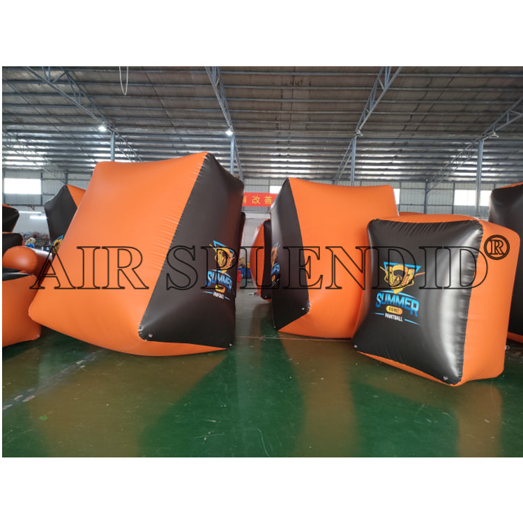 DELUXE II Inflatable Paintball Bunkers Set