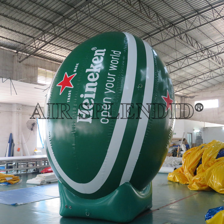 Giant Inflatable Rugby Footballs Replicas Advertising