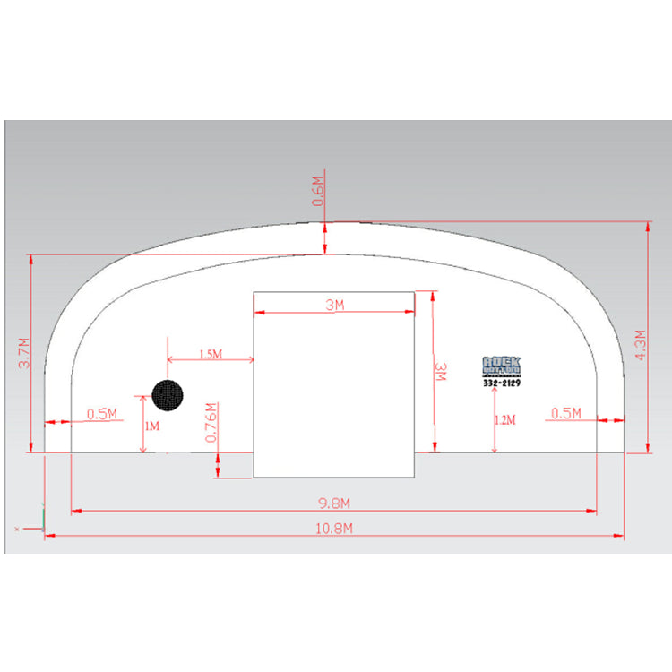 Giant Airtight Inflatable Shelter Dome Tents