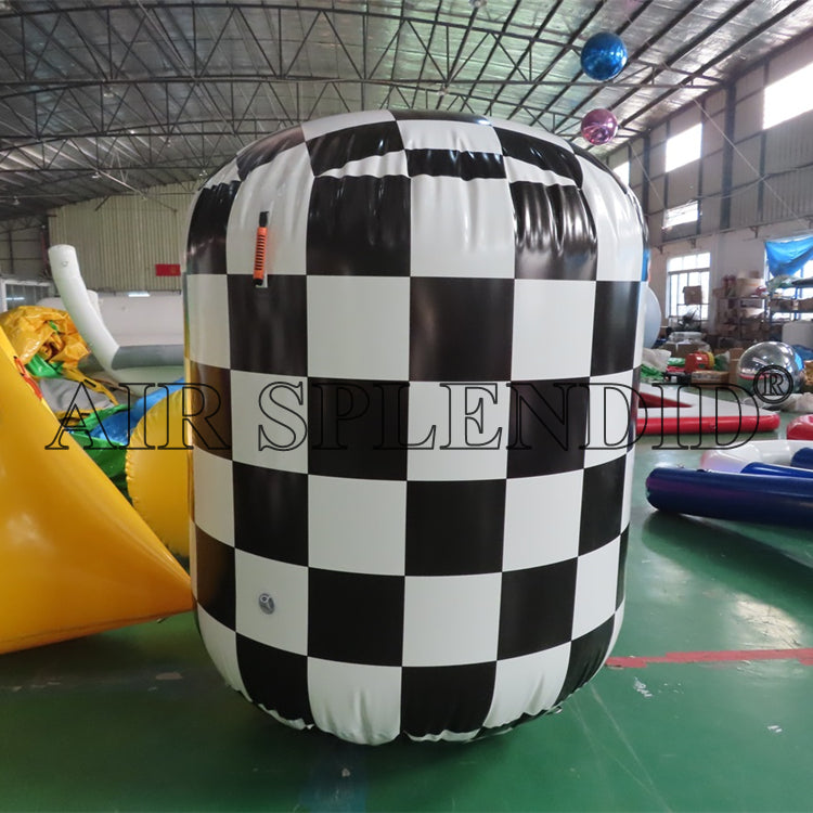 Custom Cylindrical Inflatable Perimeter Marine Traffic Buoys