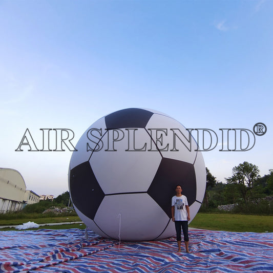LED Lighting Giant Inflatable Football Sports Replica Parade Balloons
