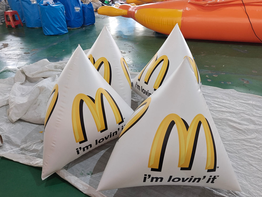 Mcdonald Inflatable Racing Marker Buoys For Open Water Swimming