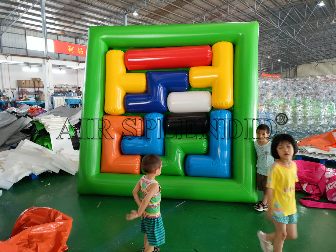 Educative Inflatable Tetris Cube Games